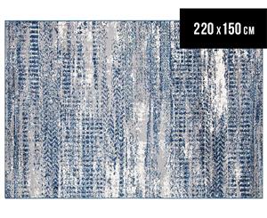 Rug Culture 220x150cm Chelsea Doris Super Soft Power Loomed Modern Rug - Grey