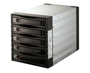 SNT SNT-3051 SS 5x SAS/SATA Drive Bay In 3x5.25" Bay