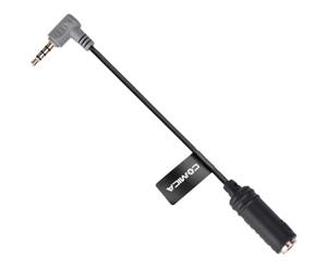 SPX COMICA 3.5Mm Trs-Trrs Audio Adapter Socket To Plug Martphone Used To Transmit the Left and Right Audio To the Mic Input of Devices With Trrs