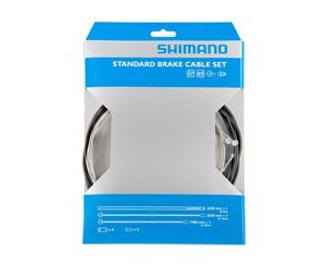 Shimano Select Steel Road-MTB Brake Cable Set - Black - Black