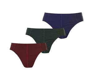 Slazenger Men 3 Pack Briefs Mens - Spruce/Astral