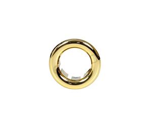 Small Gilded Rosette Rose Collar for Bathroom Sink Basin Overflow 25mm Diameter