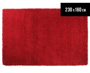 Soft & Plush Matte 230x160cm Shag Rug - Rouge