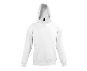 Sols Childrens/Kids Slam Hooded Sweatshirt (White) - PC2682