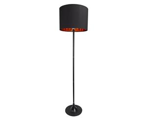 Spun Floor Lamp in Black