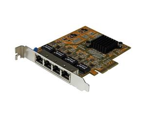 StarTech 4-Port PCIe Gigabit Network Adapter Card