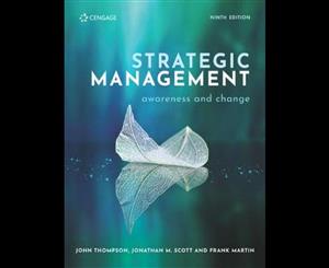 Strategic Management Awareness and Change  9th edition