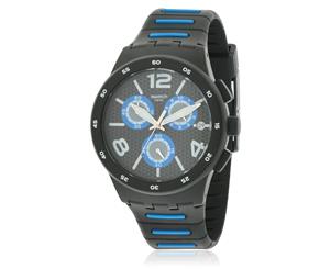 Swatch BLACK SPY Mens Watch SUSB410