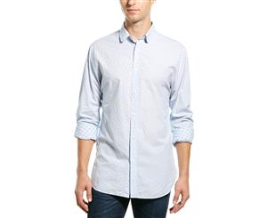 The Kooples Embroidered Clipper Slim Fit Woven Shirt