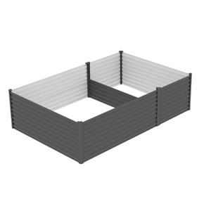 The Organic Garden Co 3.0 x 2.0 x 0.73m Raised Garden Bed - Woodland Grey