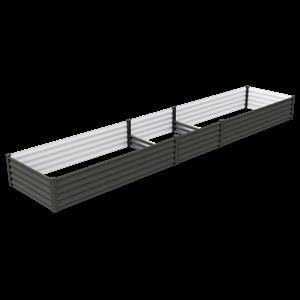 The Organic Garden Co 5.0 x 1.0 x 0.41m Raised Garden Bed - Woodland Grey