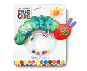 The Very Hungry Caterpillar 13cm Ring Rattle