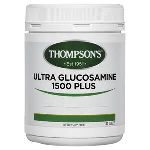 Thompson's Ultra Glucosamine 1500mg Plus 180 Tablets