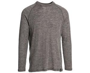 Trespass Mens Wexler Merino Base Layer Top (Dark Grey Marl) - TP4378