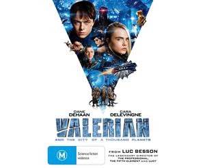 Valerian and the City of a Thousand Planets DVD Region 4