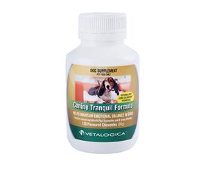 Vetalogica Canine Tranquil Formula Dog Supplement 120 Tabs