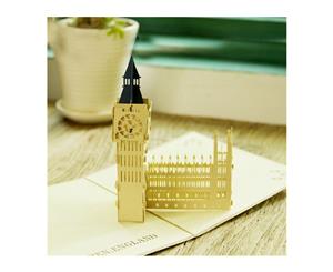 Vintage Big Ben London POp Up Greeting Card