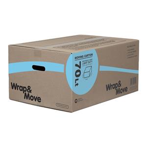 Wrap & Move 600 x 420 x 280mm Rectangle Storage Carton