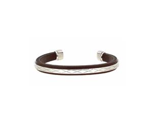 ZOPPINI Sport - Black/Brown Leather Bracelet