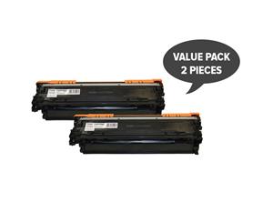 2 x CE270A #650A Black Cart 322 Premium Generic Toner