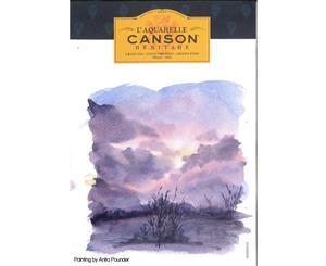 2 x Canson Heritage - 640gsm - 1/2 Imperial (56x38cm/22x15") - NOT