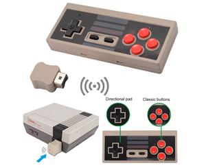 2.4G Wireless Controller Gamepad Joypad for Nintendo Mini NES Classic / SNES Mini Console