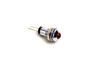 2V DC LED Indicator Red 10Mm Panel Mount