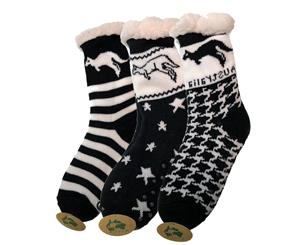 3 Pairs Unisex Australia Themed Bed Socks