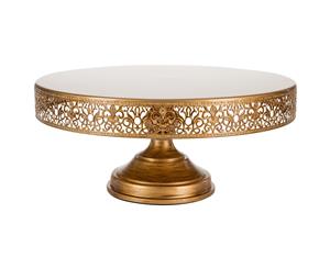 40 cm (16-inch) Wedding Cake Stand | Gold | Victoria Collection