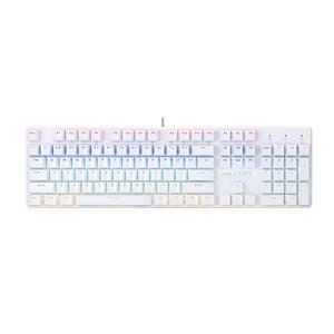 ARMAGGEDDON (MKA-13R) White Mechanical RGB Gaming Keyboard