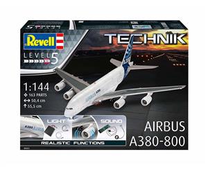 Airbus A380-800 (Aircraft) 1144 Scale Level 5 Revell Technik Model Kit