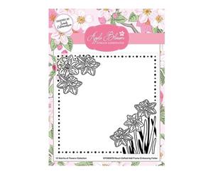 Apple Blossom Dies - 12 Months of Flowers - March Daffodil 6 x 6 Embossing Folder