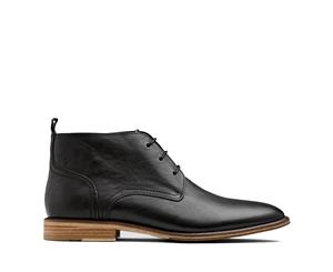 Aquila Mens Brinton Ankle Boots - Black