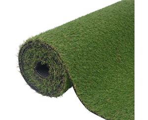 Artificial Grass 1.5x5m/20-25mm Green Faux Synthetic Fake Plant Lawn