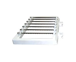 Bakermax Cutter For Bread Slicer Machine With 31 Knives 12mm - Silver