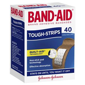 Band-Aid Tough Strips 40 Pack