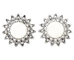 Barcs Lunar Pearl Earrings - Ivory