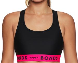 Bonds Women's Micro Crop Top - Black