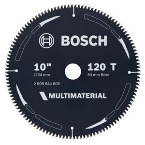 Bosch 254mm 120T TCT Multi-Purpose Circular Saw Blade - MULTIMATERIAL