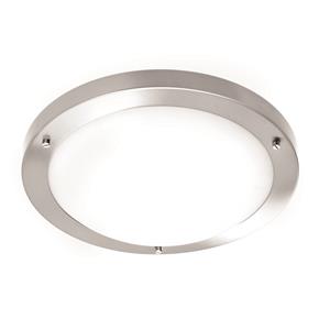 Brilliant Atherton 60W IP44 Oyster Ceiling Light