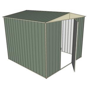 Build-a-Shed 2.3 x 2.3 x 2.3m Single Hinge Door Garden Shed - Green