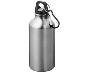 Bullet Oregon Drinking Bottle With Carabiner (Silver) - PF101