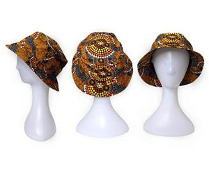 Bunabiri Indigenous Bucket Hats - Colin Jones - Colours of the Land