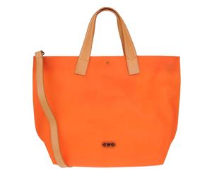 C'N'C' Costume National Fabric Tote - Orange