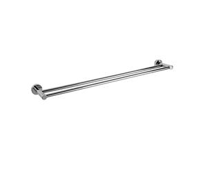 Chrome Loui Double Towel Rail