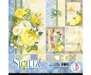 Ciao Bella Double-Sided Paper Pack 90lb 12in x 12in 12 pack - Sicilia 12 Designs/1 Each