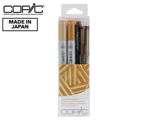 Copic Ciao Doodle Kit 4 Pack - Brown