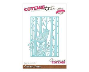 Cottagecutz Elites Die Cardinal Scene 3.8X5