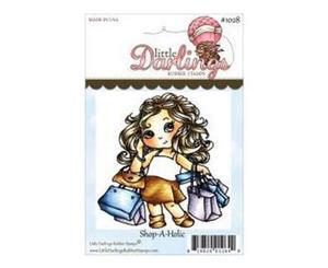 Cutie Pies Unmounted Rubber Stamp 3.25In.X3.15In. Shop-A-Holic