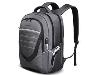 DTBG 15.6 inch Durable Lightweight Backpack-Grey